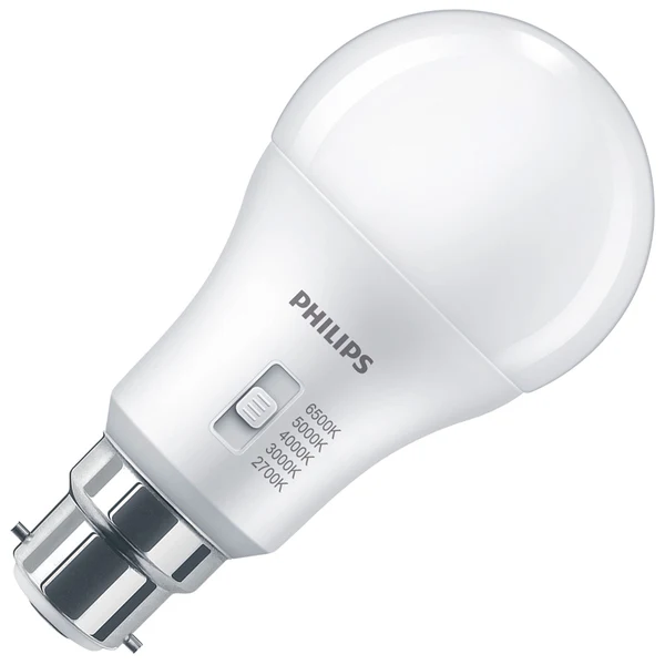 Colour Select LED Lamp A60 14W  bc 2700-6500K DIMM 1400LM