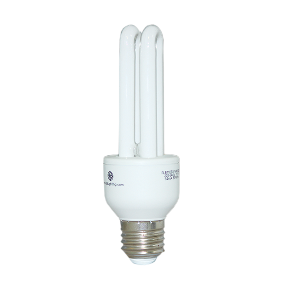 GE 11W FLUORESCENT T3 E27 4000K