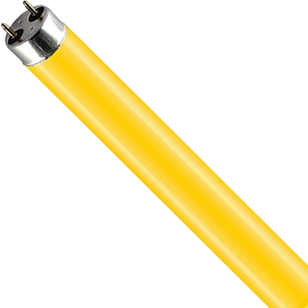 Coloured Fluorescent T8 Tube 36W Yellow G13 1200mm