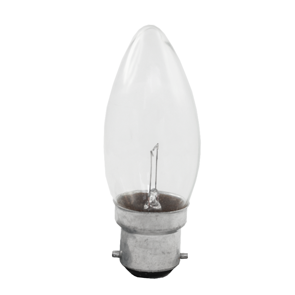 Low Voltage Incandescent Candle 25W 12V 2700K Dimmable B22