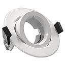 Recessed Downlight - WHITE GIMBLE 90mm