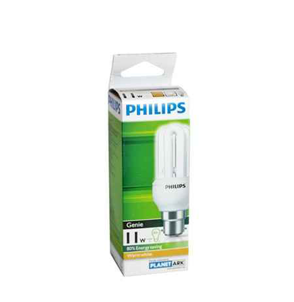 Philips Genie Energy Saver 11W Warm White Bayonet