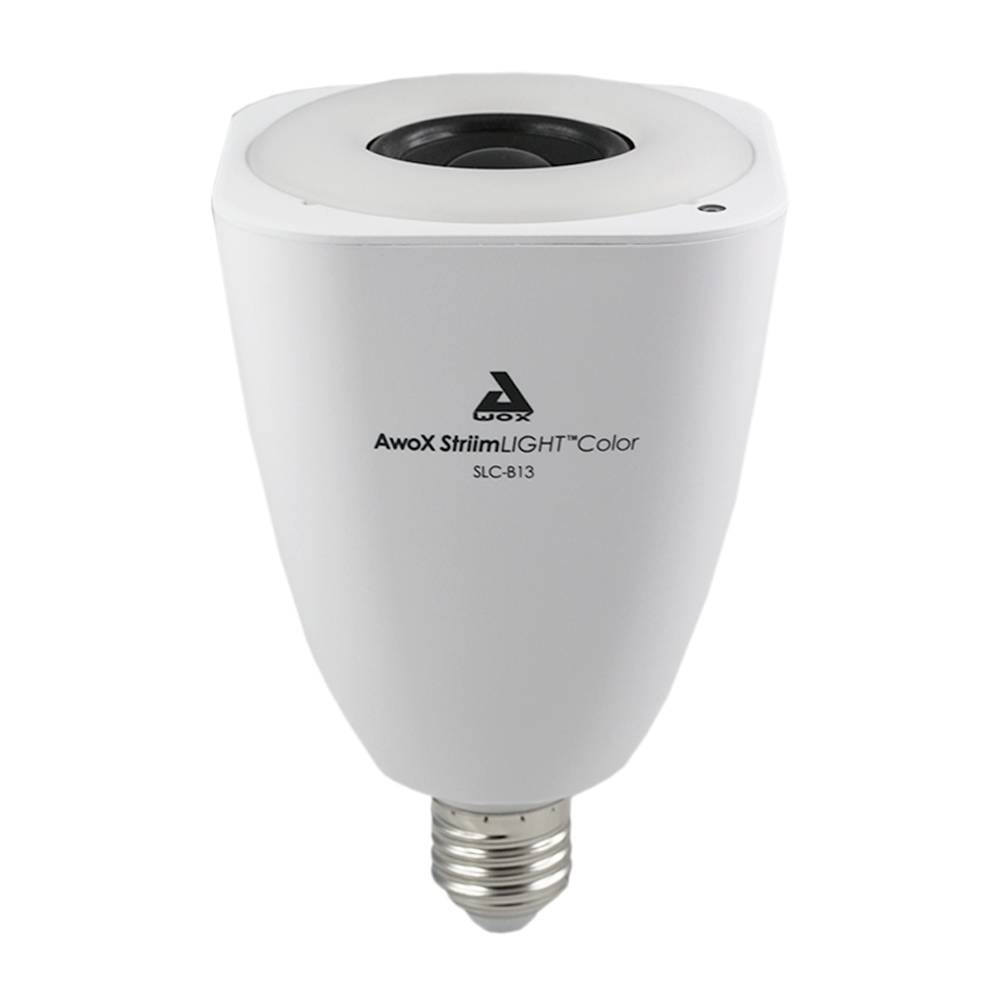Awox Striim LIGHT Color 7W LED Bulb Bluetooth 13W Speaker E27 Dimmable 