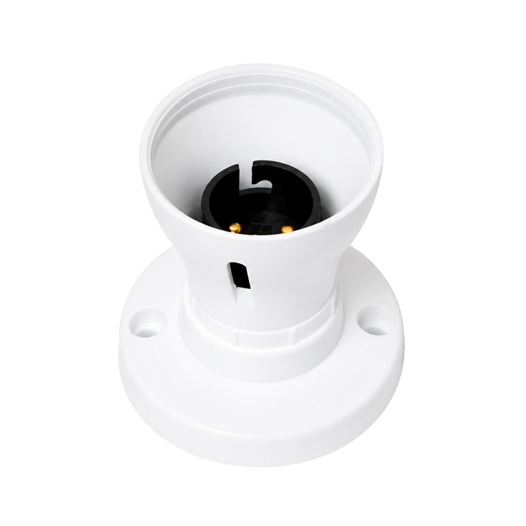 Porcelain BC Lamp Holder – Surface Mount Bayonet Cap Socket