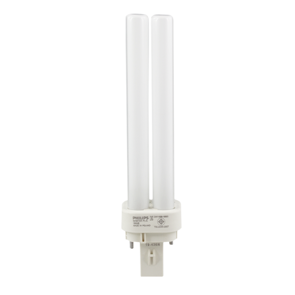 Master Compact Fluorescent PLC 18W 830 G24d-2 2 Pins