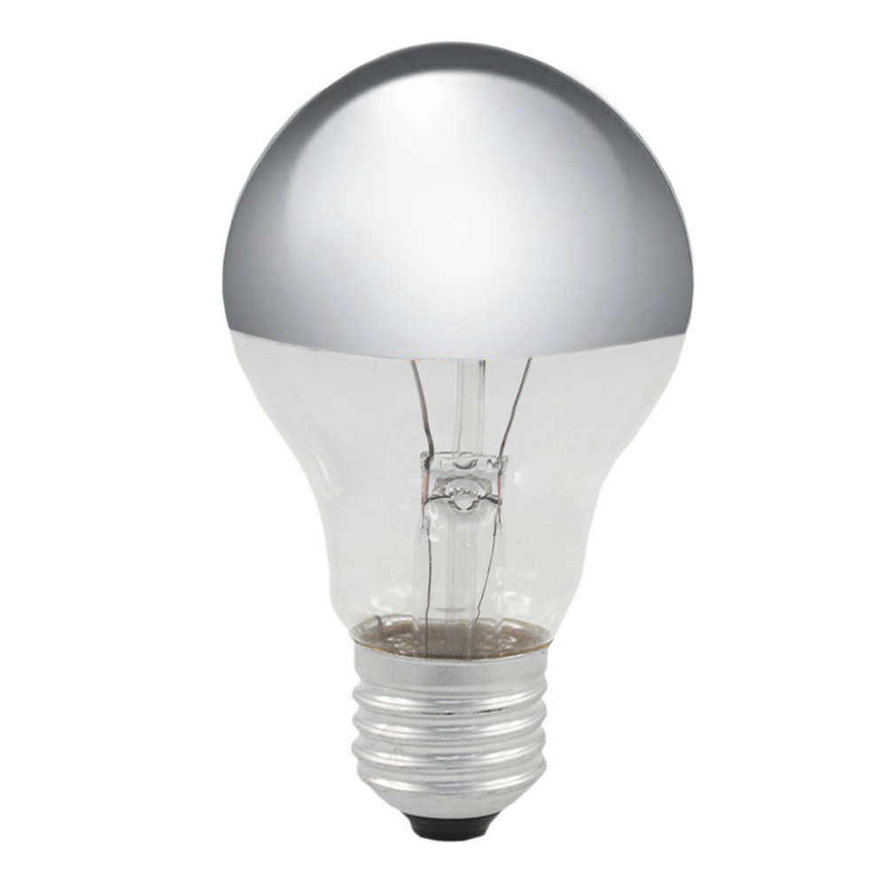  HALOGEN Crown Silver Lamp A60 42W(60W)      240V E27