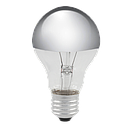  HALOGEN Crown Silver Lamp A60 42W(60W)      240V E27