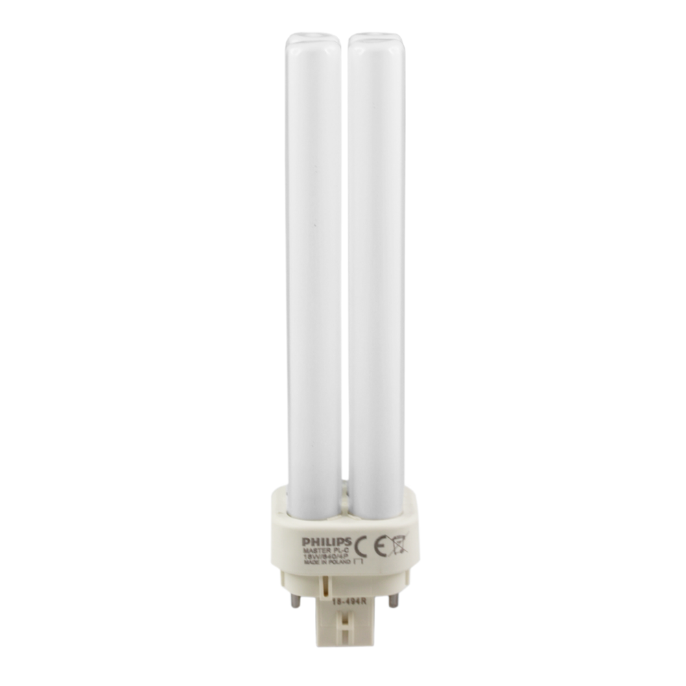 Master Compact Fluorescent PLC 18W 4000K 840 G24q-2 4 Pins