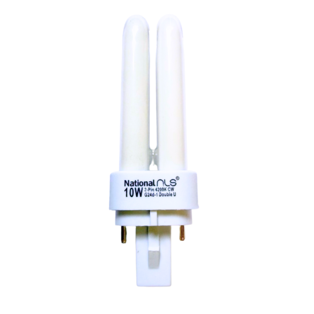 10W CFL Lamp – G24d-1 Base (2-Pin), Cool White 4200K