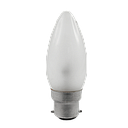 Energy Saving Halogen Candle Globe Frosted 28W 240V B22