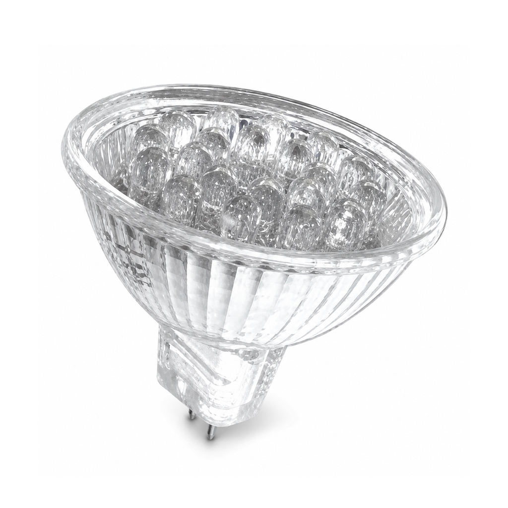2W MR16 12V Green LED Reflector Lamp – 20 LEDs