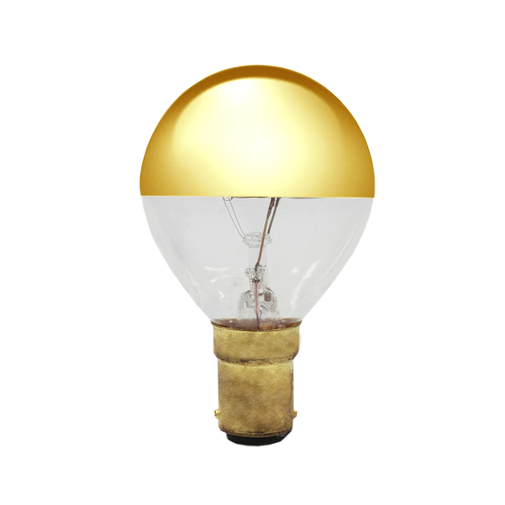 Incandescent Crown Gold Lamp 25W 240V BA15d (2022)