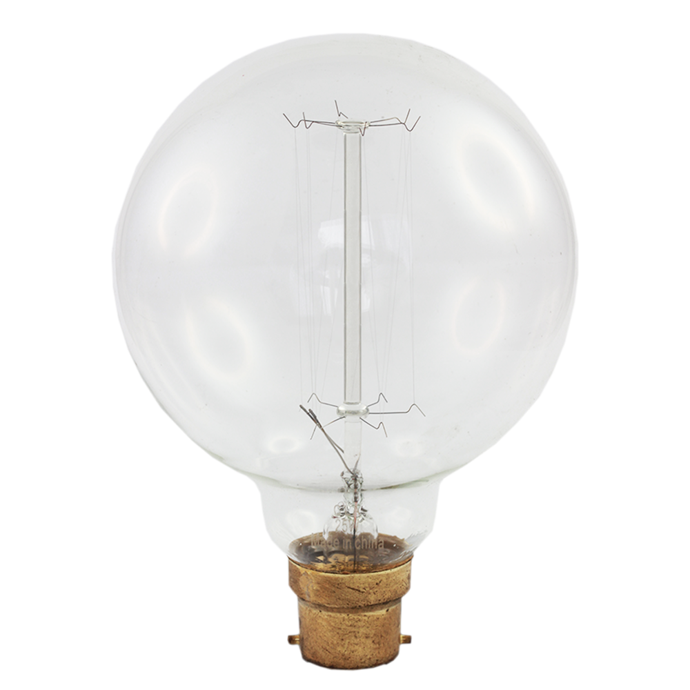 Carbon Filament G95 Lamp 25W 2000K B22 Dimmable