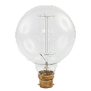 Carbon Filament G95 Lamp 25W 2000K B22 Dimmable