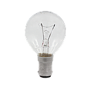 Incandescent Fancy Round Clear 40W 240V 2700K BA15d