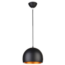 DOME160 Pendant Light Black Aluminium
