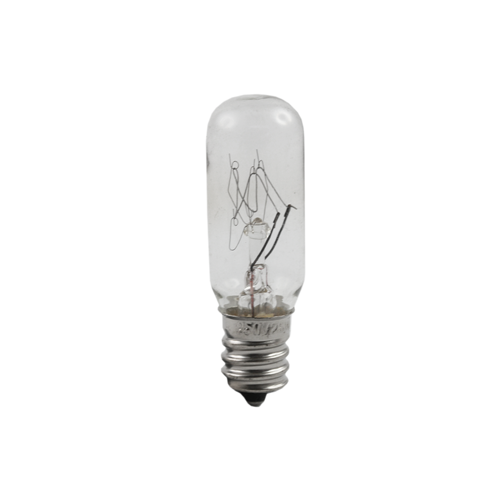 Miniature Incandescent Signal Filament Lamp 25W 250V E12 48mm