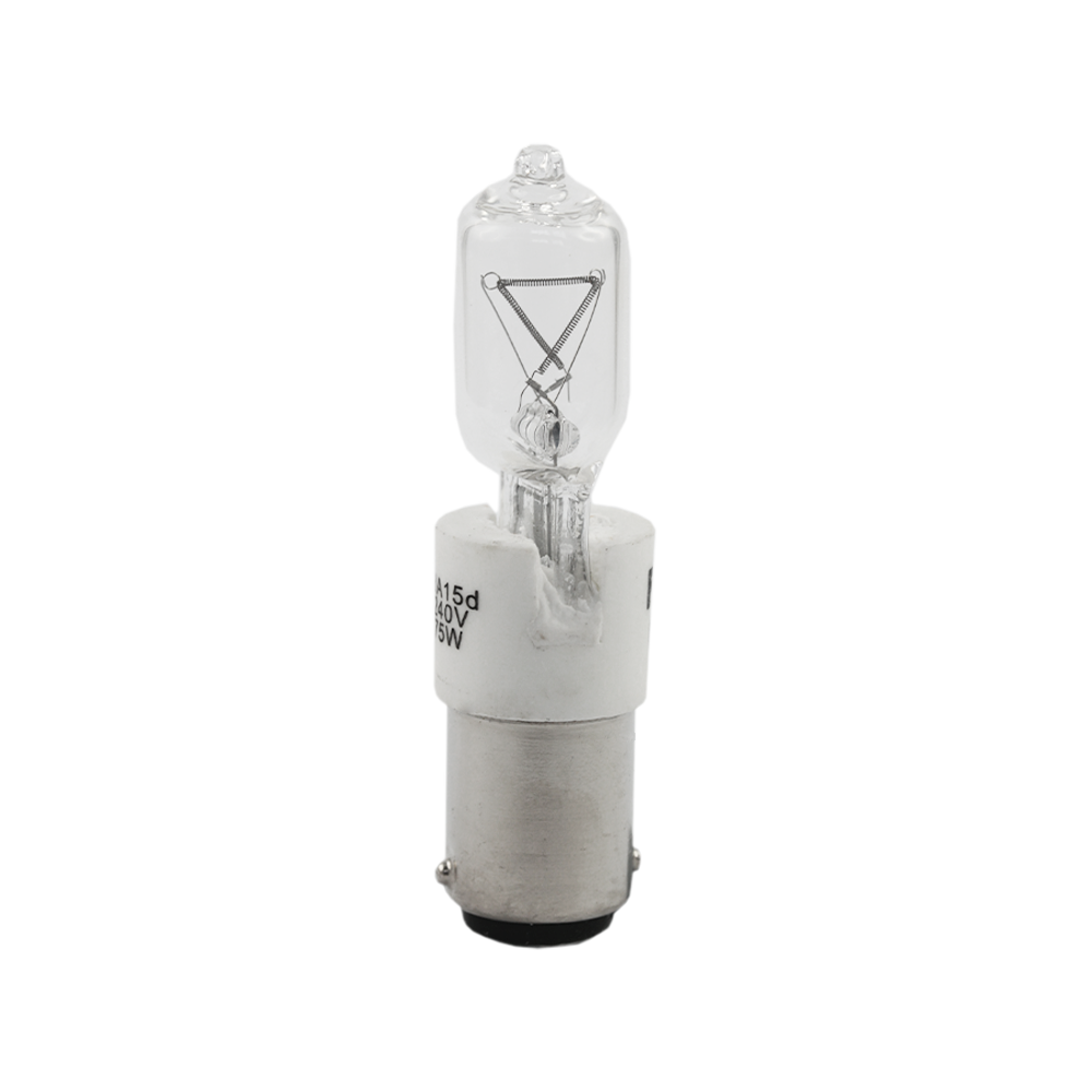 JD Halogen Lamp Clear 75W 2700K 230V BA15d