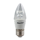 LED Candle Clear 5W 5000K Dimmable E27