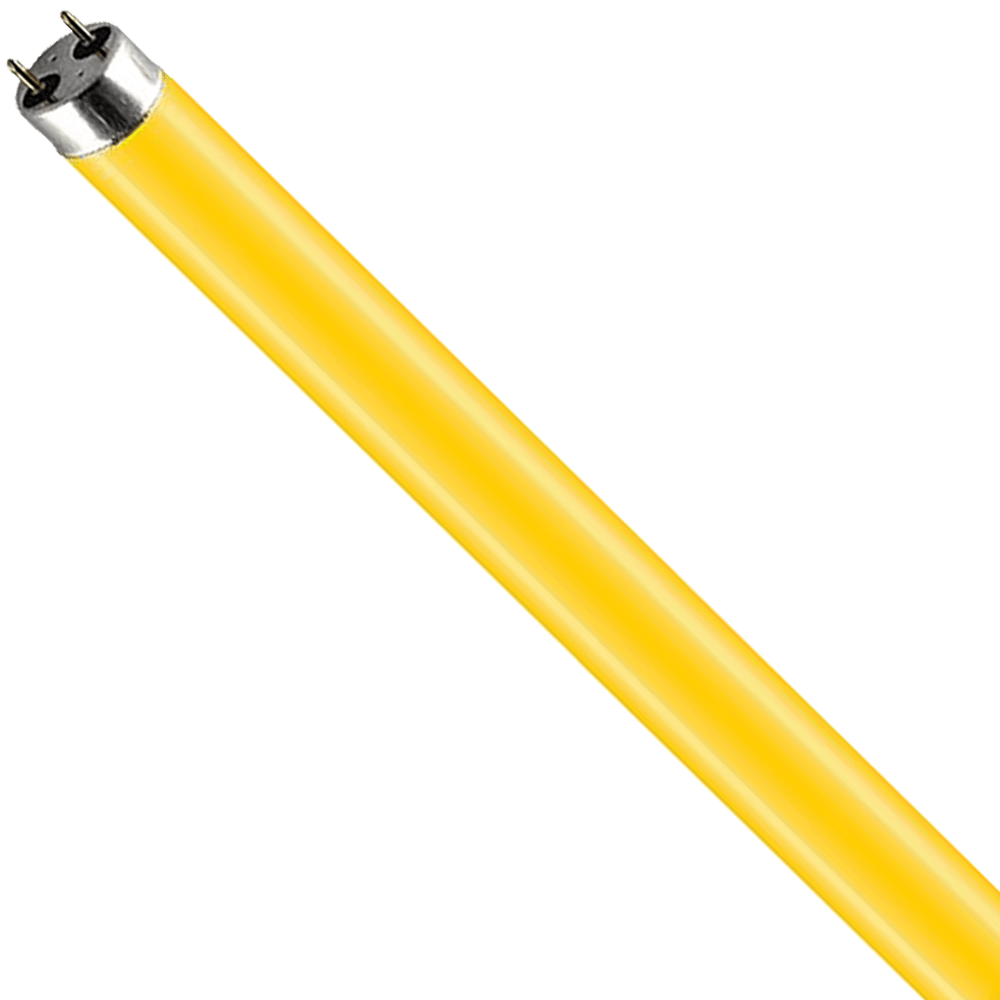 Coloured Fluorescent T5 Tube 14W Yellow G5 563mm