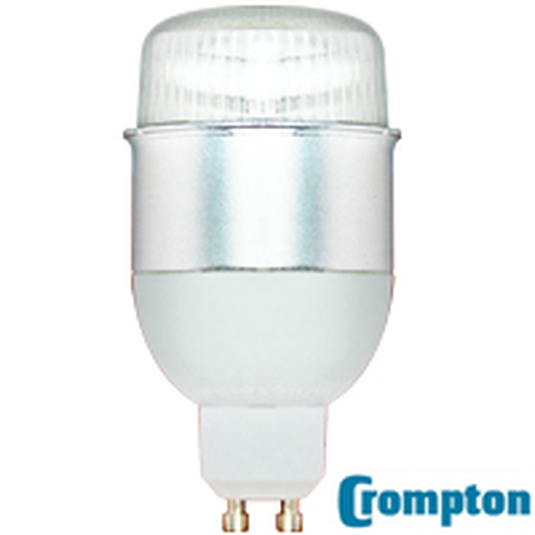 Crompton Energy Saver GU10 Fluorescent Lamp 18W Cool Daylight