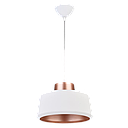 DOME165 Pendant Light White Aluminum