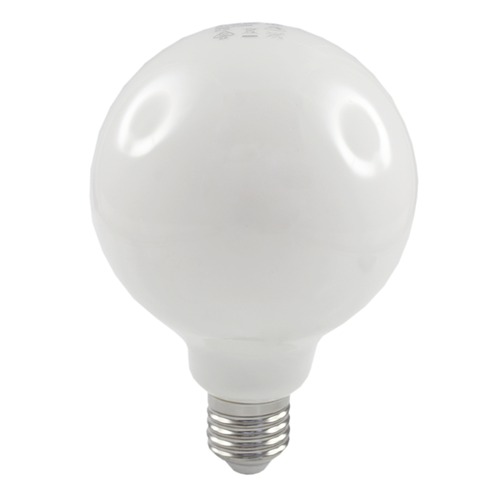 LED Classic G95 Opal Glass 6.5W  2700K E27 Dimmable 15077l