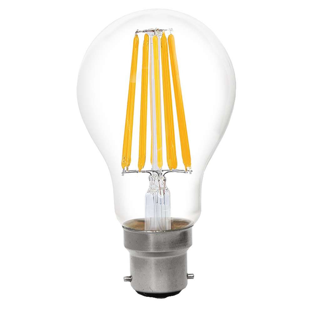 LED Low Voltage Filament GLS Globe 6W 32V AC/DC 2700K B22 Non-Dimmable