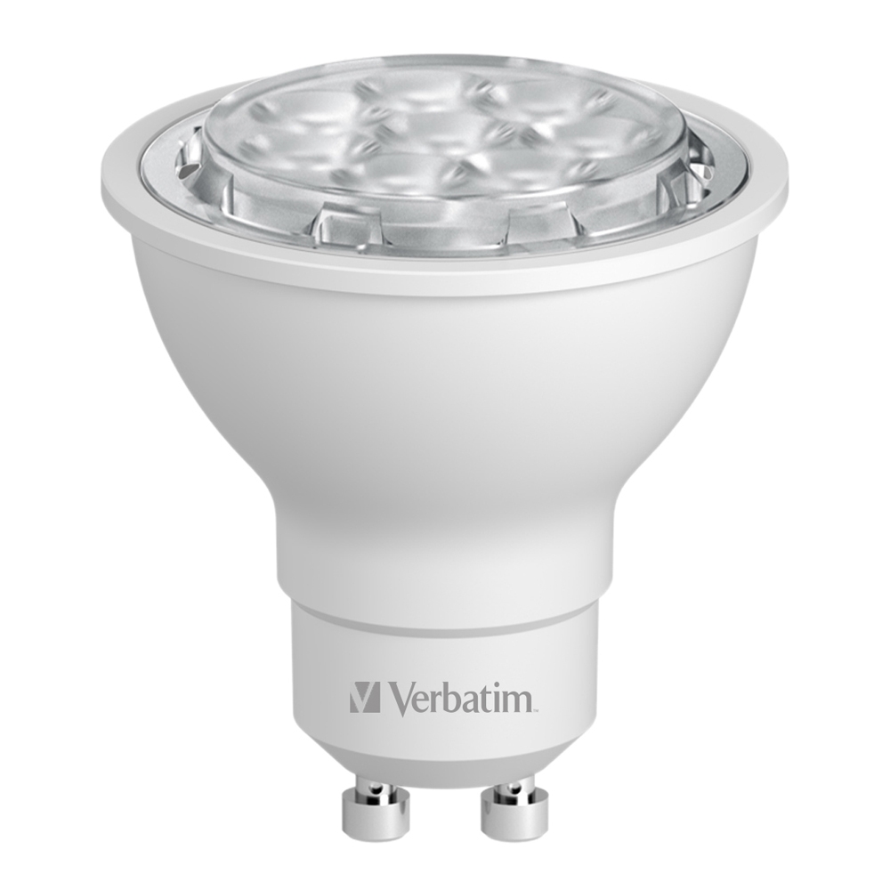 Verbatim PAR16 GU10 6.5W Dimmable 3000K   66375