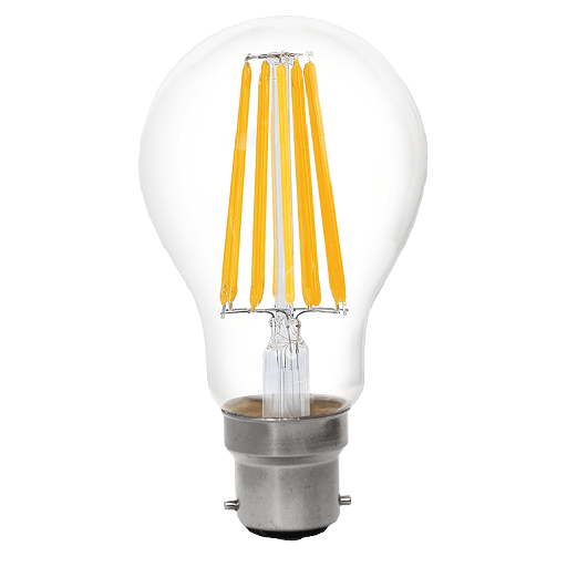 [20521] Lus LED Low Voltage Filament GLS Globe 8W 12V 2700K B22 Non-Dimmable