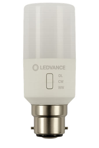 [4099854082184] LED Tri-Colour Stick 9W B22 Dimmable 3/4/6.5K