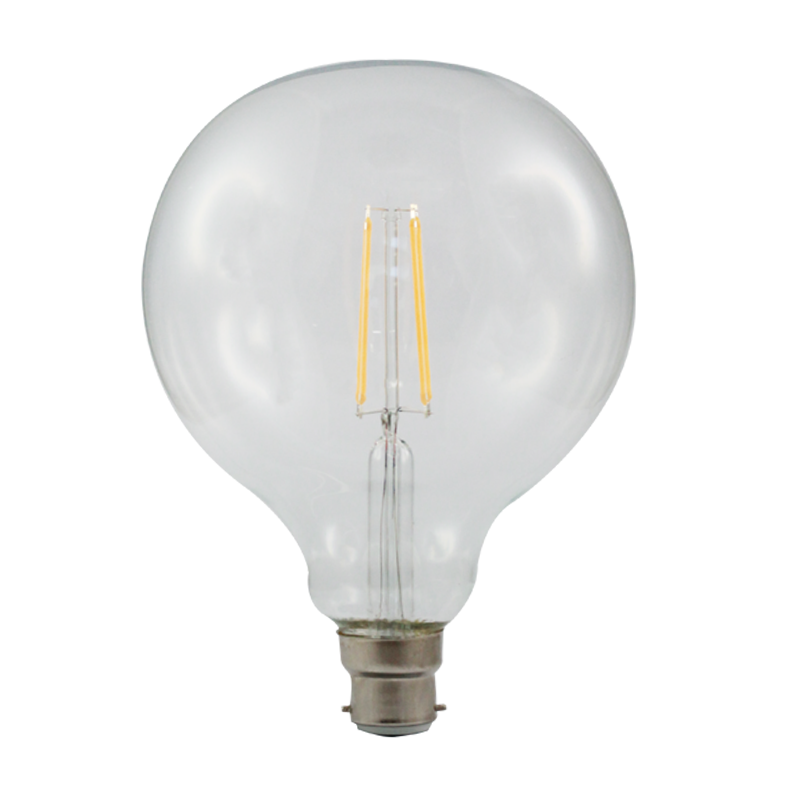 LED G125 BC Filament CF22Dim 8w B22