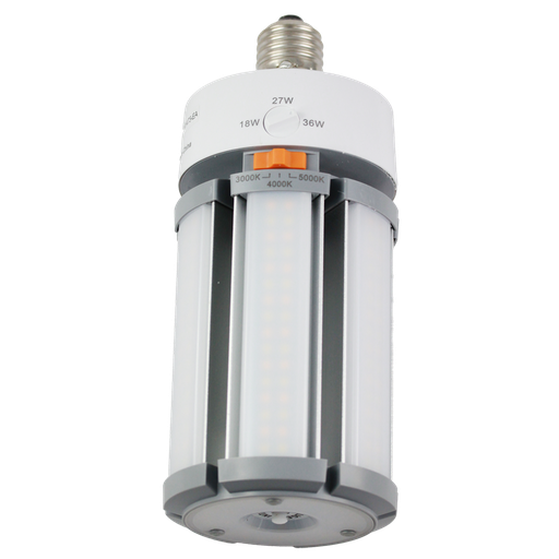 [S3936W30] LED CORN TRI/C TRI/W 18/27/36W 3/4/5K E27 FROSTED