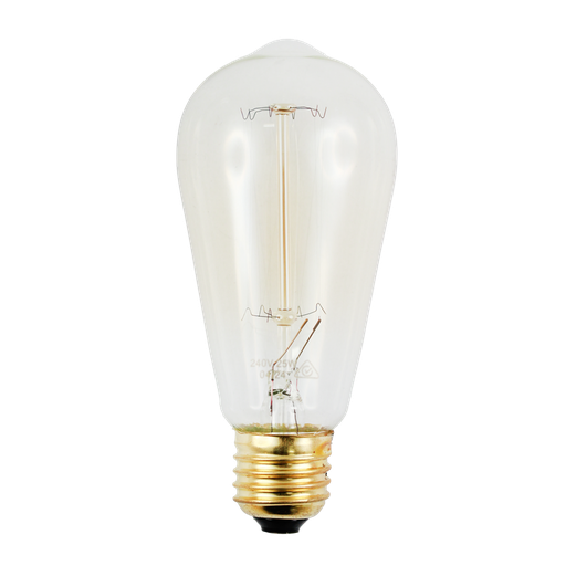 [cfc25es] Carbon Filament Lamp ST57 240v E27 2000k 25w