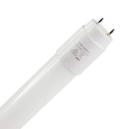 [10090] Led Tube T8 18w 6500k  1200mm build in driver d/end  