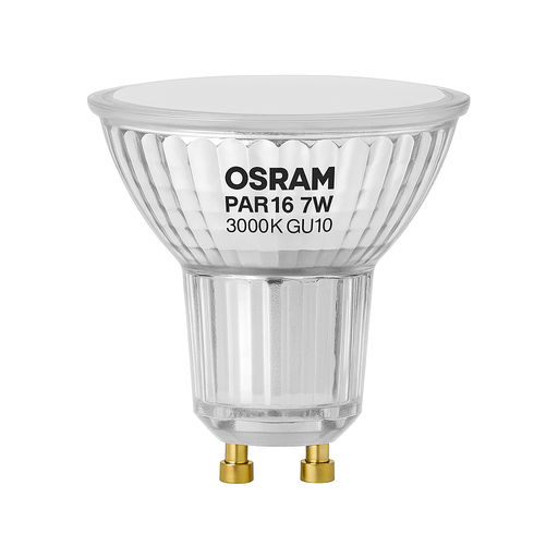 [4058075587977] OSRAM PAR16 7W 3000K GU10 LED Bulb 650lm