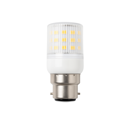 [355240003wwd] 3W B22 LED Bulb – 2700K Warm White | dimm 240v  bc pilot  31x74mm