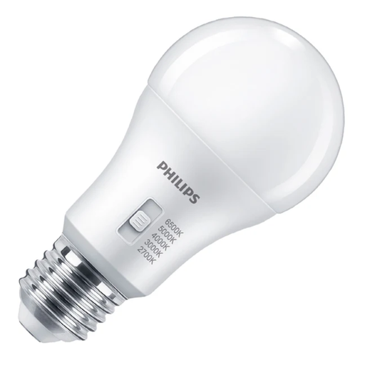[929003785219] Selectable LED Bulb 9W E27 – 5 Colour Temperatures | Dimmable | 9w E27  - 900lm 2700/3000/4000/5000/6500K