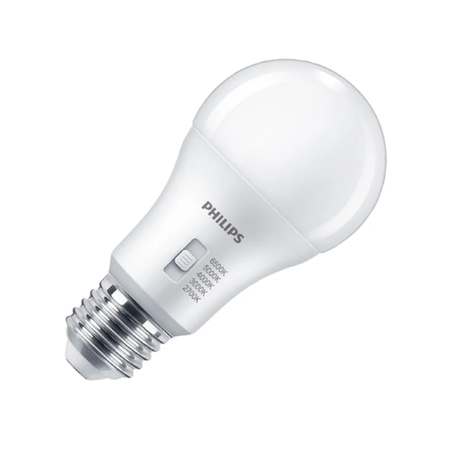 [929003785219] Selectable LED Bulb 9W E27 – 5 Colour Temperatures | Dimmable | 9w E27  - 900lm