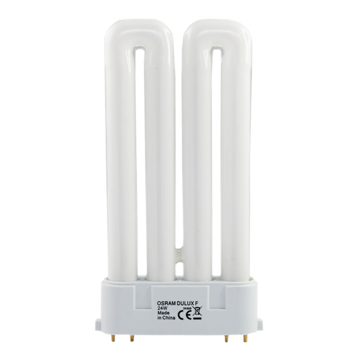 [582437_BOX10] BOX OF 10: Dulux F Lumilux PL-F 24W 840 2G10 4 Pins 