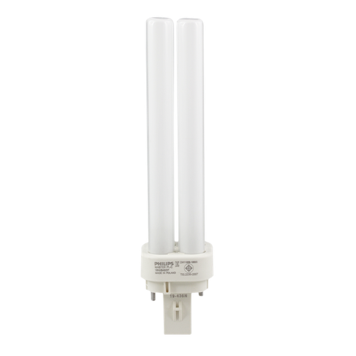 [5099PH_BOX10] BOX OF 10: Master Compact Fluorescent PLC 18W 840 G24d-2 2 Pins 