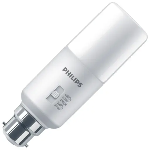 [929003785919] Philips 14W B22 Selectable LED Stick – 1400lm Dimmable (Warm to Cool)