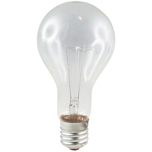 [260212] 300W Vibration Service Lamp Clear 220V E40