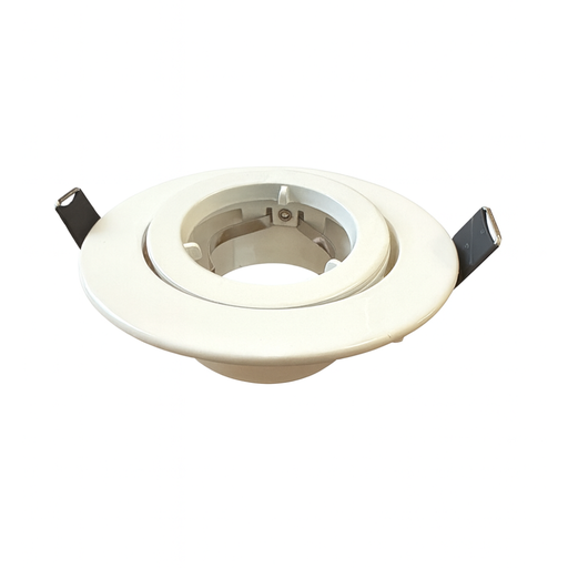 [LHGU10] GU10 Gimbal Downlight Holder 90mm – Adjustable Ceiling Fitting