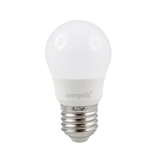 [132111C] Smarter Lighting LED Fancy Round Frosted 6W 3000K Dimmable E27