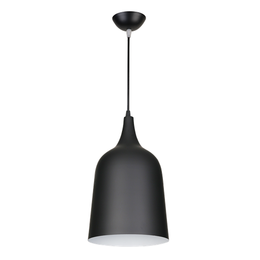[SKDP057] DOME150 Pendant Light Black and White Aluminium