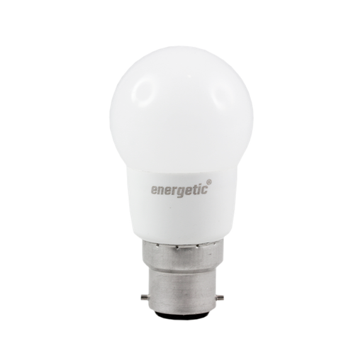 [132112] Energetic Smarter Lighting LED Fancy Round Frosted 6W 3000K Dimmable B22