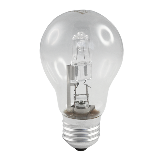 [10329] ECO A60 Halogen GLS Globe Clear 52W 240V E27