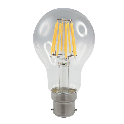 [325F024009WW] LED Low Voltage AC/DC Filament GLS Globe 9W 24V 2700K B22 Non-Dimmable