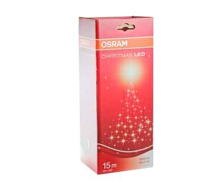 OSRAM Christmas LED Light Snow White 2W 15metre